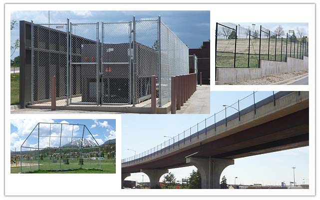 Wheat Ridge commercial chain link fence
