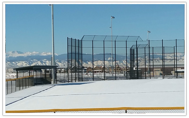 Colorado Springs commercial chain link fence