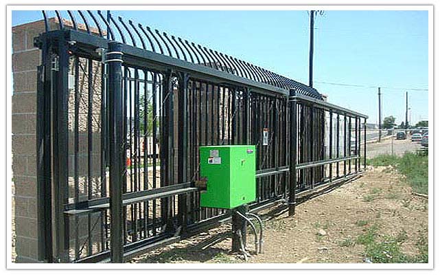 Colorado Springs commercial security automated gates