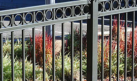 Denver commercial ornamental fence