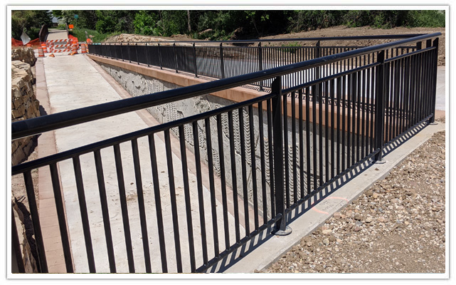 Ornamental iron fence company in Boulder